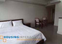 fully furnished studio unit for sale/rent in proscenium