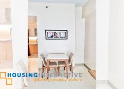 fully furnished 1 bedroom unit for rent at one uptown residences