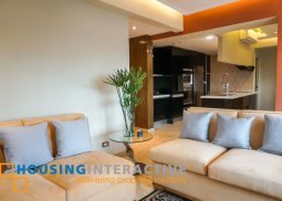 timeless fully furnished 3-bedroom flat unit for sale/rent in one rockwell