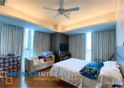 fully furnished 2-bedroom unit with balcony for rent in st. francis shangri-la place