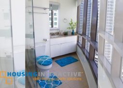 fully furnished 2-bedroom unit with balcony for rent in joya lofts and towers
