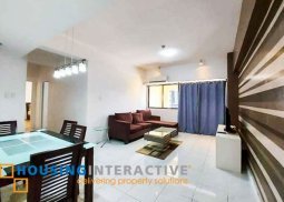 fully furnished 2-bedroom unit with balcony for sale in greenbelt radissons
