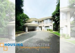 semi-furnished 2-storey, 4-bedroom house for rent in ayala alabang village