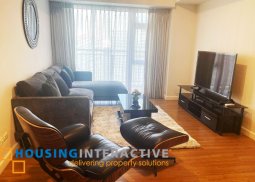 fully furnished 1-bedroom unit with balcony for rent in verve residences