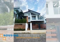 bare 2-storey, 4-bedroom house with balcony for sale in greenwoods executive village