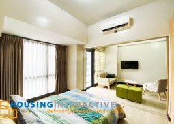 fully furnished 1-bedroom unit with balcony for rent in greenbelt hamilton