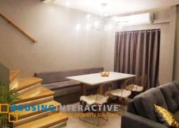 fully furnished 3-bedroom penthouse with balcony in a. venue residences