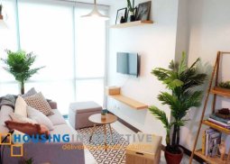 fully furnished 1br unit for lease in 8 forbestown road bgc