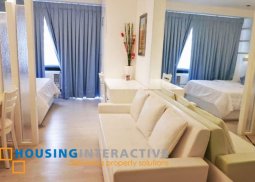 fully furnished studio unit for rent in gramercy