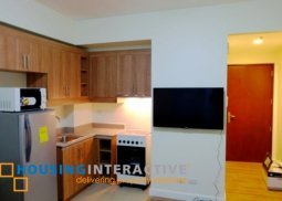 fully furnished 1-bedroom unit with balcony for rent in grand midori