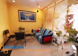 fully furnished 1-bedroom unit for rent in f1 hotel