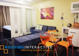 fully furnished 1-bedroom unit for rent in f1 hotel