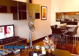 fully furnished 1-bedroom penthouse unit for sale/rent in one serendra