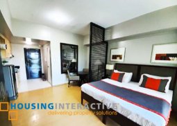 fully furnished studio unit for rent in avant