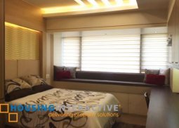 beautiful studio unit for  rent at one shangri-la place mandaluyong