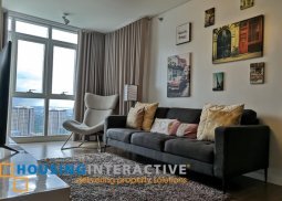 fully furnished 2br unit for lease in two serendra bgc