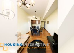 fully furnished 1-bedroom unit in shang salcedo for sale