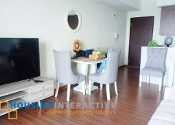 fully furnished 1-bedroom unit with balcony for sale in shang salcedo place