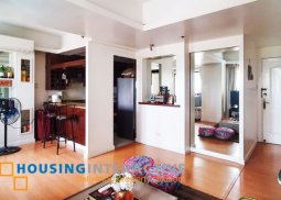 fully furnished 1-bedroom unit for sale in forbeswood heights