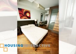 fully furnished studio unit for rent at the manansala