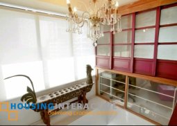 fully furnished 2-bedroom loft unit for rent in the fort residences