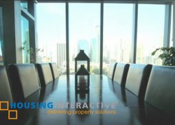 fully furnished 2-bedroom unit with balcony for sale in the trump tower