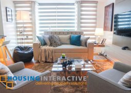 fully furnished 1-bedroom unit for rent in the manansala