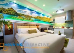 fully furnished studio unit for rent in the gramercy residences