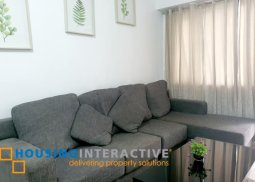 fully furnished 2-bedroom unit with balcony for rent in the shore residences
