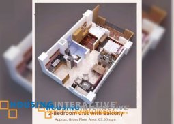 unfurnished 2br condo unit for sale at the anahaw ivory woods taguig