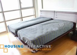 fully furnished 2-bedroom unit for rent in the residences at greenbelt