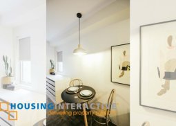 elegant studio condo unit for rent at the south of market residences bgc