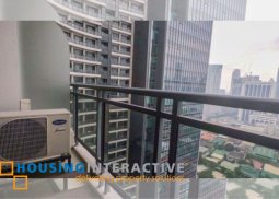 fully furnished 2-bedroom unit with balcony for sale in the gramercy residences