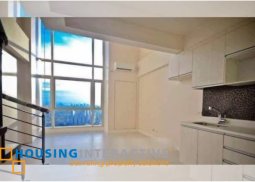 fully furnished 1-bedroom loft unit for sale in the twin oaks place