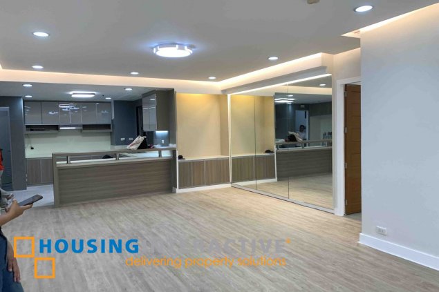 semi furnished 3br unit for lease in goldland tower