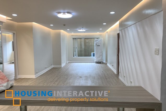 semi furnished 3br unit for lease in goldland tower