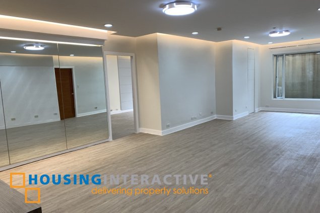 semi furnished 3br unit for lease in goldland tower