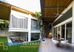 timeless semi-furnished 2-storey, 6-bedroom house with pool for rent in urdaneta village