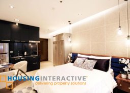 furnished studio unit for sale in knightsbridge residences makati