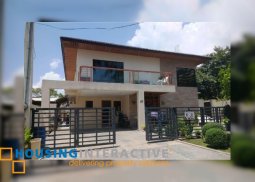 semi-furnished 2-storey, 4-bedroom house with balcony for sale in alabang hills