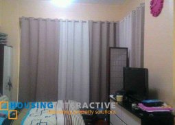 fully furnished studio unit with balcony for sale in mosaic tower