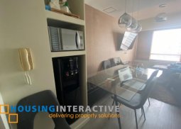 fully furnished 2-bedroom unit for sale the columns legazpi