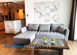 semi-furnished 2-bedroom unit with balcony for sale/rent in st. francis shangri-la place