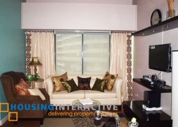 fully furnished 2-bedroom loft unit for rent in one rockwell