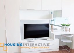 fully furnished studio unit for sale in the shang salcedo place