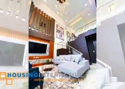 fully furnished 3-bedroom loft unit with balconies for rent in st. moritz private estate