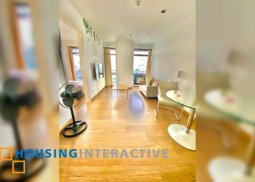 fully furnished 1-bedroom unit with balcony for sale in gramercy