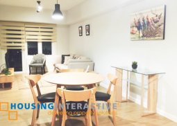 fully furnished 1br unit for lease in two serendra bgc