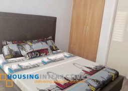 fully furnished 1br unit for lease in commonwealth residences quezon city