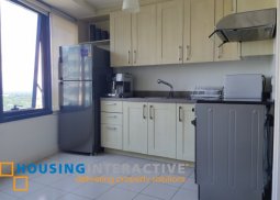 fully furnished 2-bedroom loft unit for rent in one rockwell